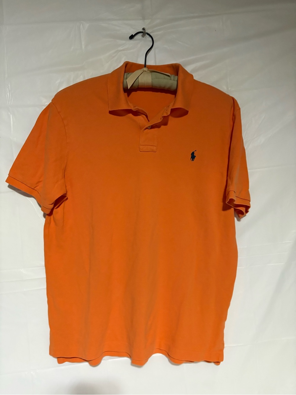 Polo by Ralph Lauren Men’s Bright Orange Short Sleeve Polo